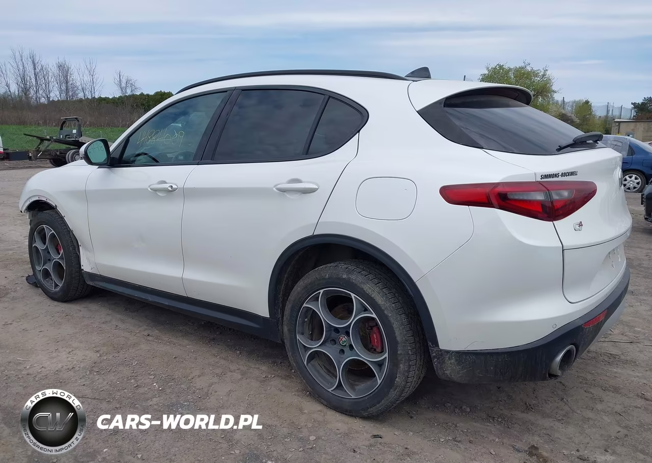 2018 Alfa Romeo Stelvio Ti Sport Awd VIN:ZASFAKNN0J7C00285 - 3