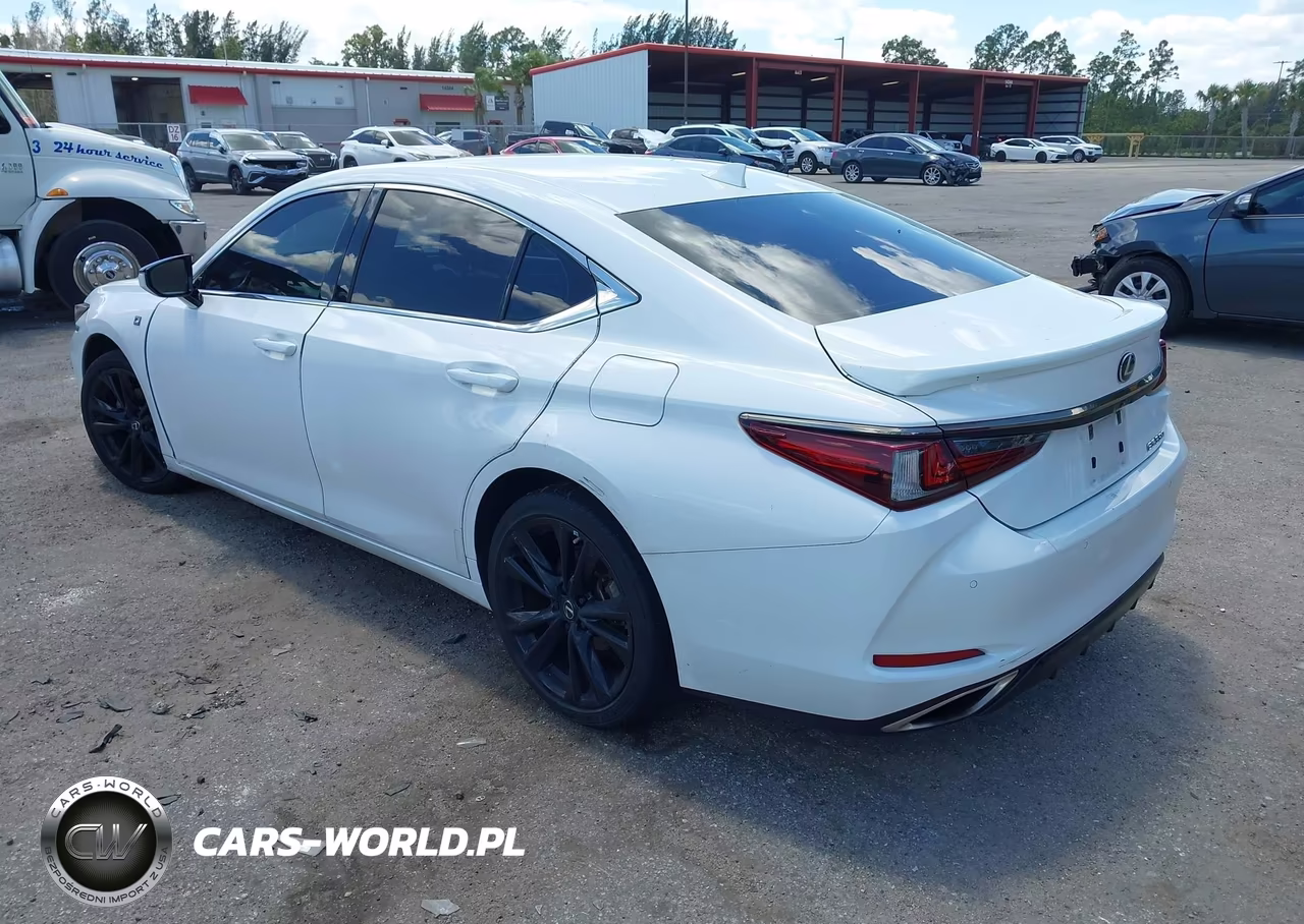 2022 Lexus Es 350 F Sport VIN:58AGZ1B11NU119793 - 3