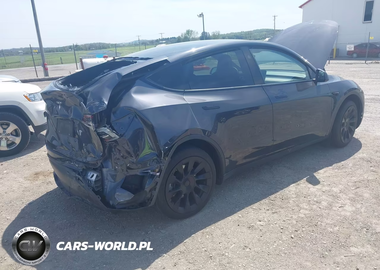 2024 Tesla Model Y Long Range Single Motor Rear-Wheel Drive-Rwd VIN:7SAYGDED5RF002491 - 4