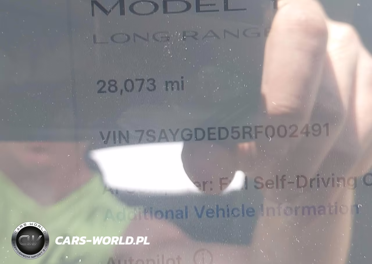 2024 Tesla Model Y Long Range Single Motor Rear-Wheel Drive-Rwd VIN:7SAYGDED5RF002491 - 7