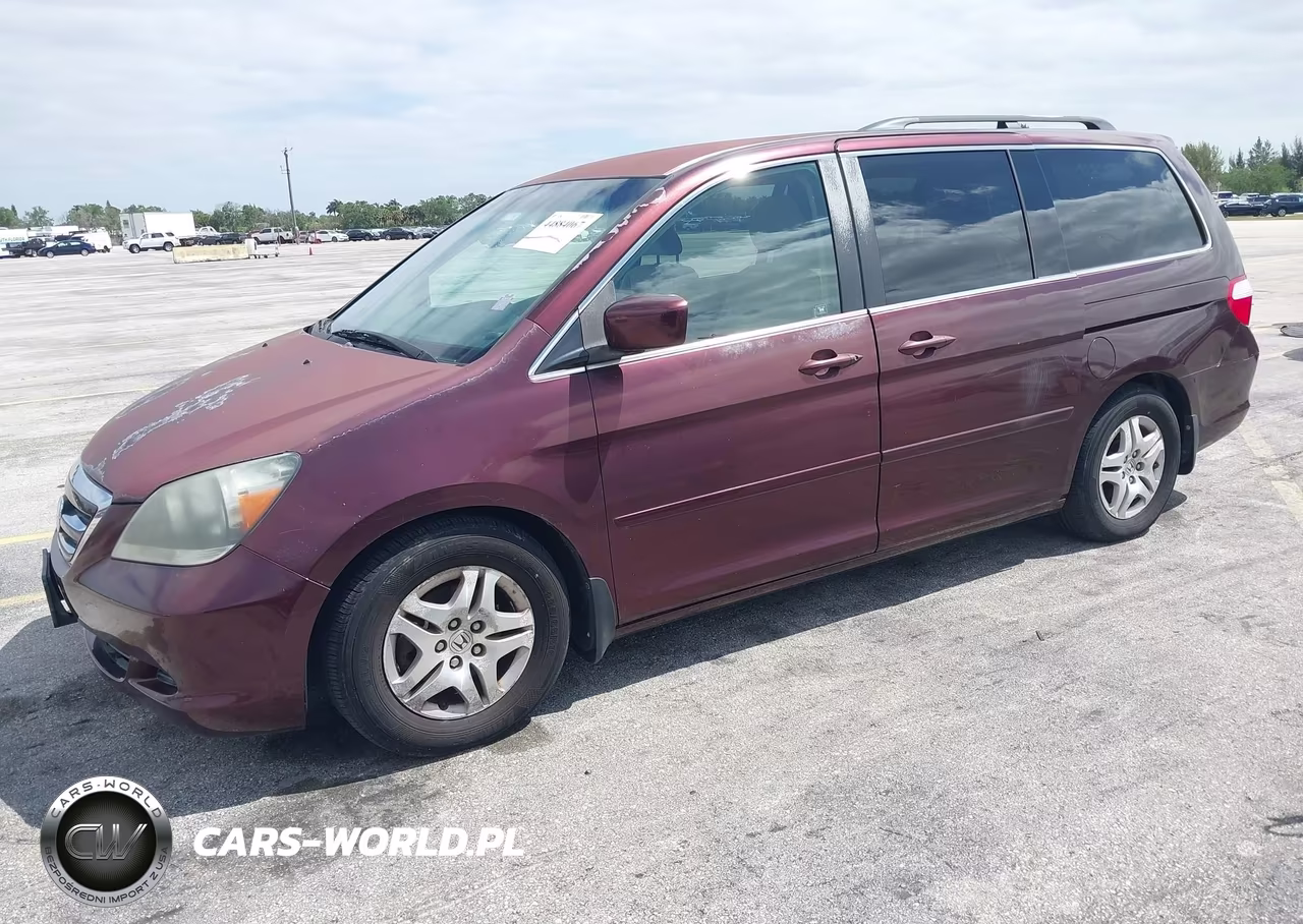 2007 Honda Odyssey Ex VIN:5FNRL38477B093425 - 2