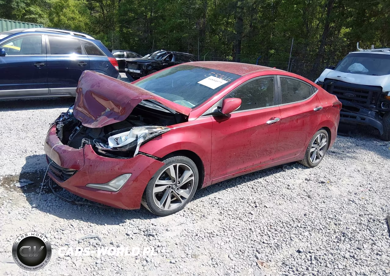 2015 Hyundai Elantra Limited VIN:5NPDH4AE1FH557216 - 2
