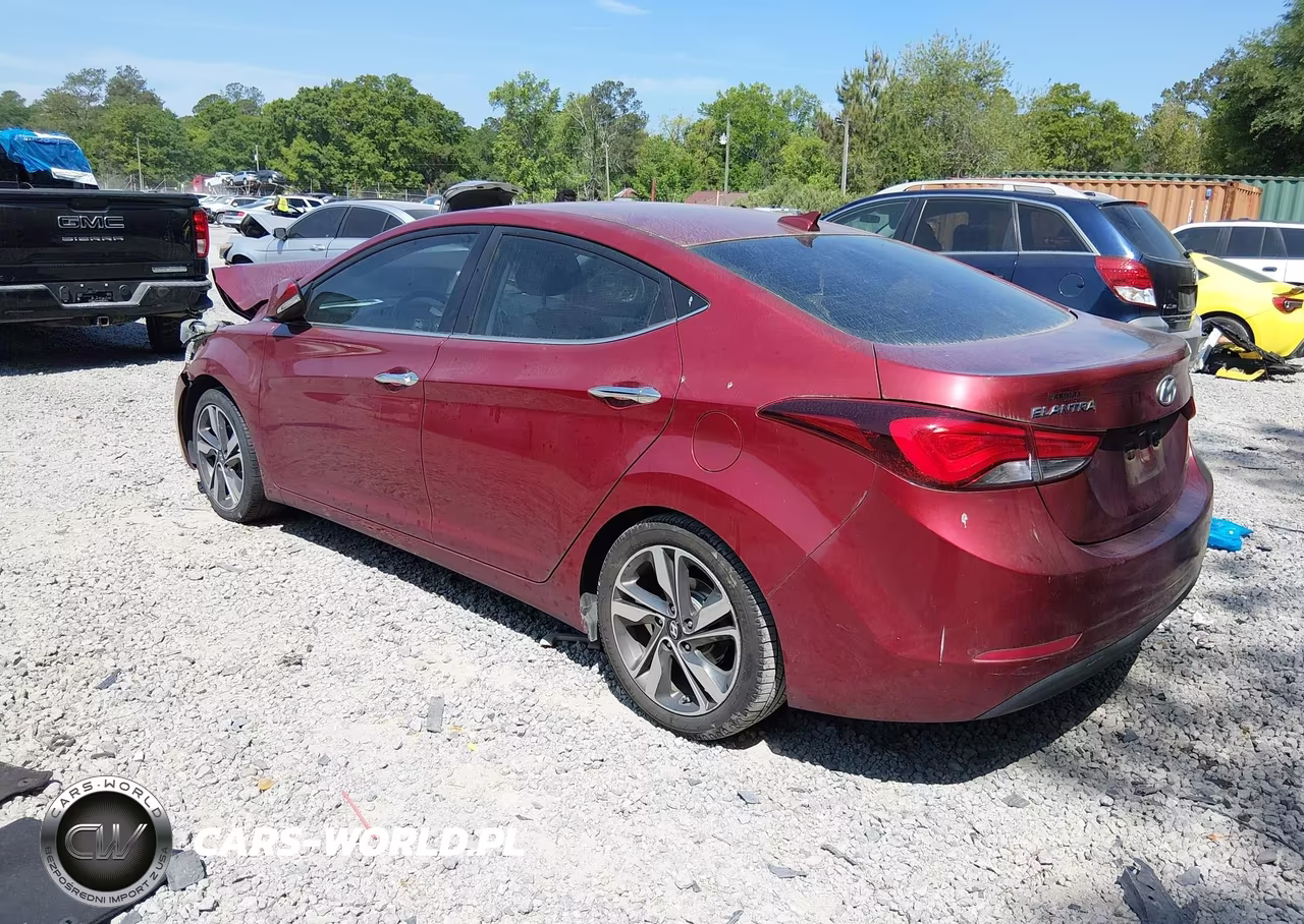 2015 Hyundai Elantra Limited VIN:5NPDH4AE1FH557216 - 3