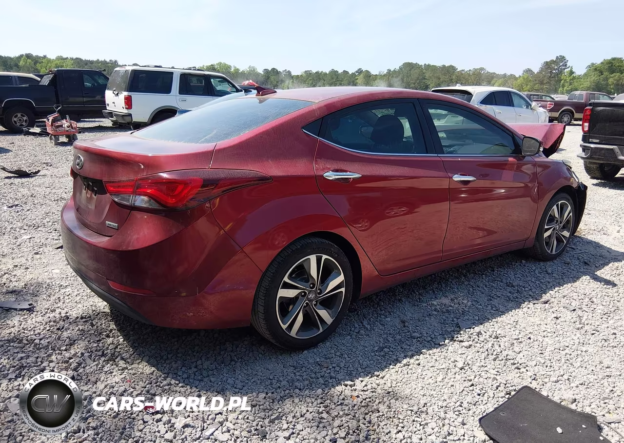 2015 Hyundai Elantra Limited VIN:5NPDH4AE1FH557216 - 4