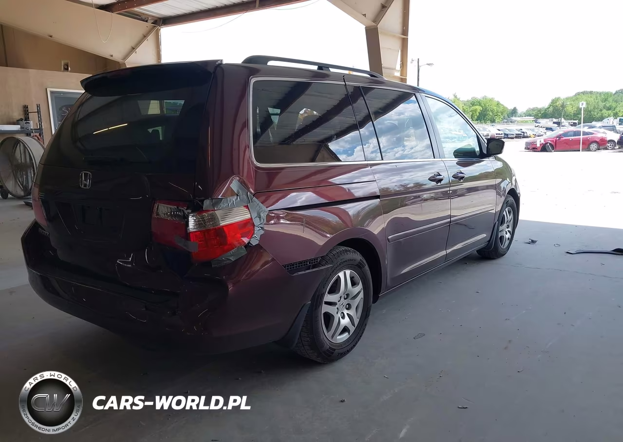 2007 Honda Odyssey Ex-L VIN:5FNRL38667B418387 - 4