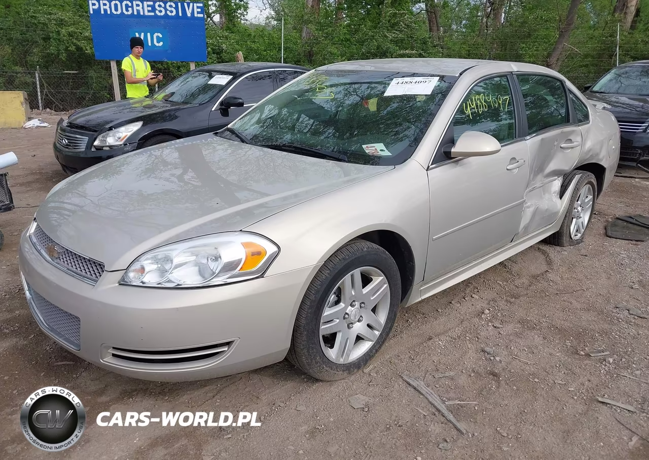 2012 Chevrolet Impala Lt VIN:2G1WB5E37C1195035 - 2