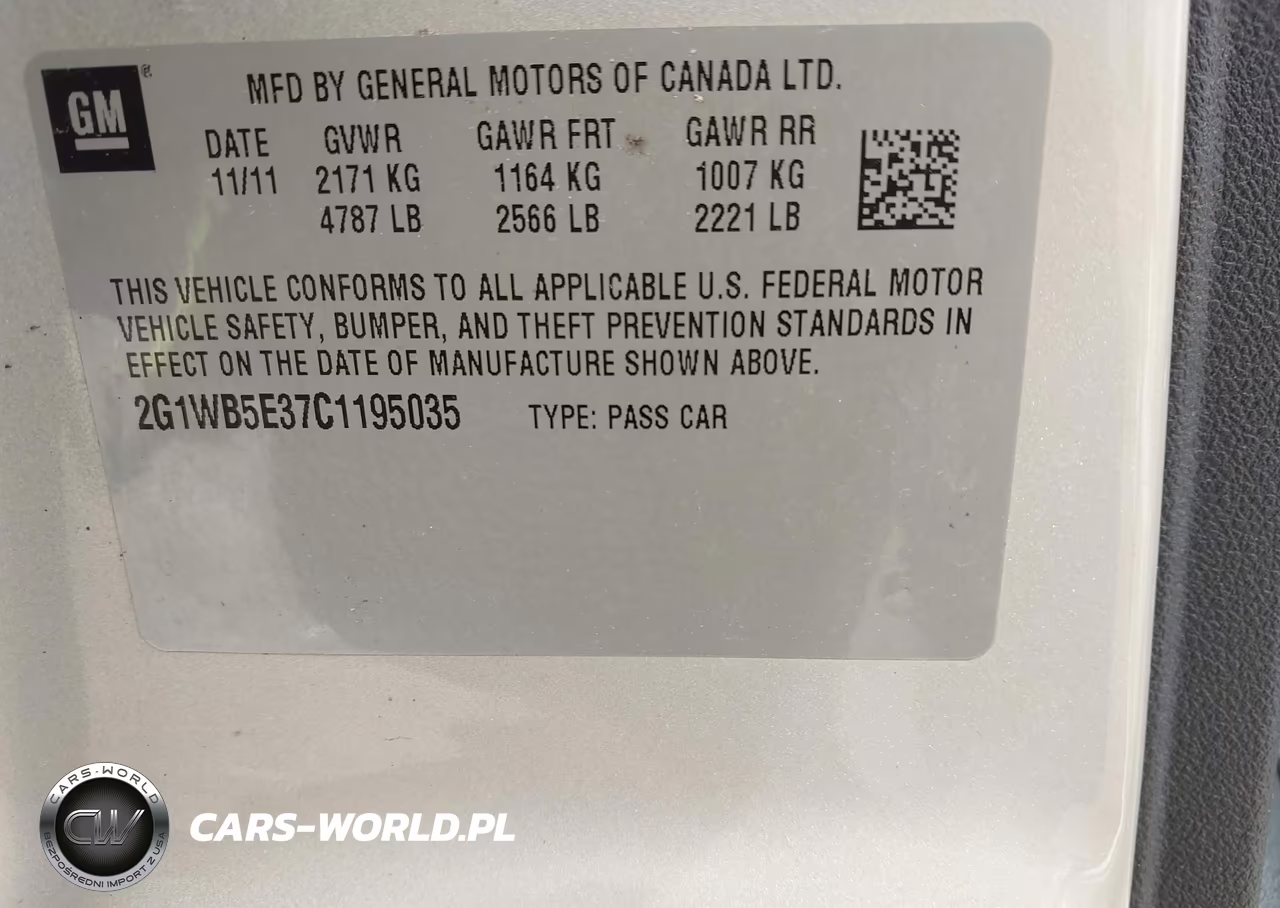 2012 Chevrolet Impala Lt VIN:2G1WB5E37C1195035 - 9
