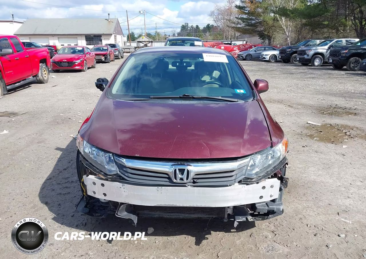2012 Honda Civic Lx VIN:JHMFB2F5XCS001053 - 12