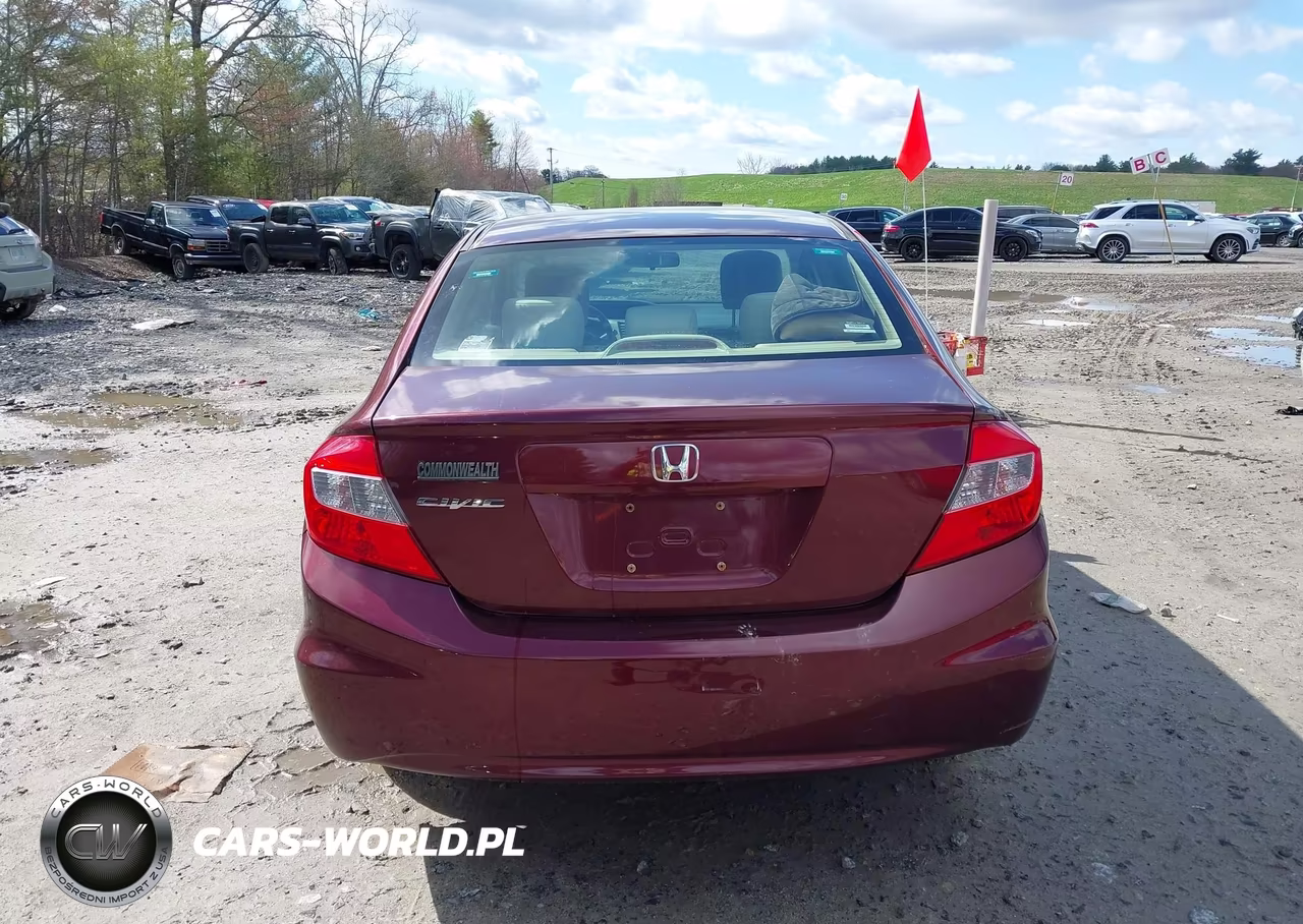 2012 Honda Civic Lx VIN:JHMFB2F5XCS001053 - 16