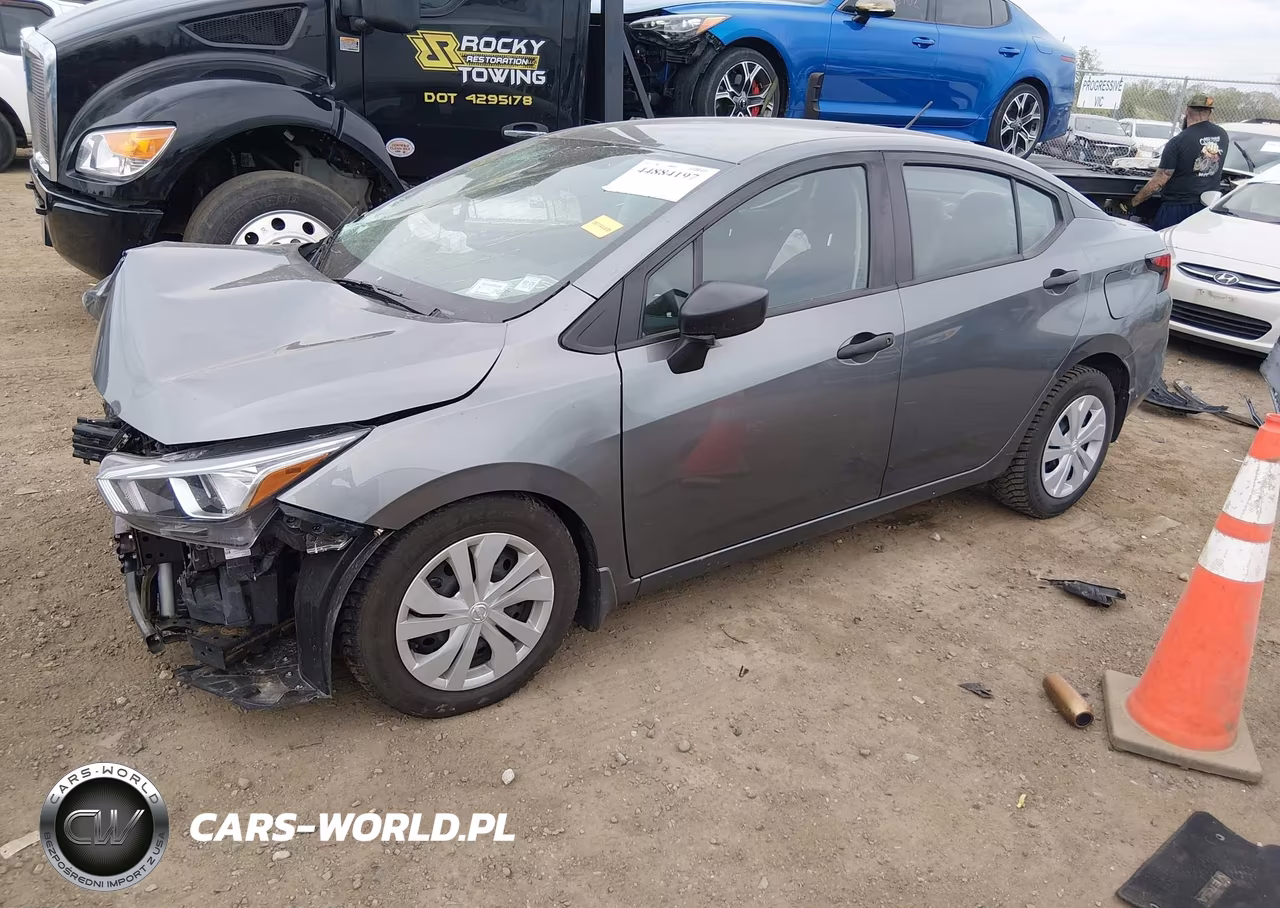 2022 Nissan Versa S VIN:3N1CN8DV1NL847206 - 2