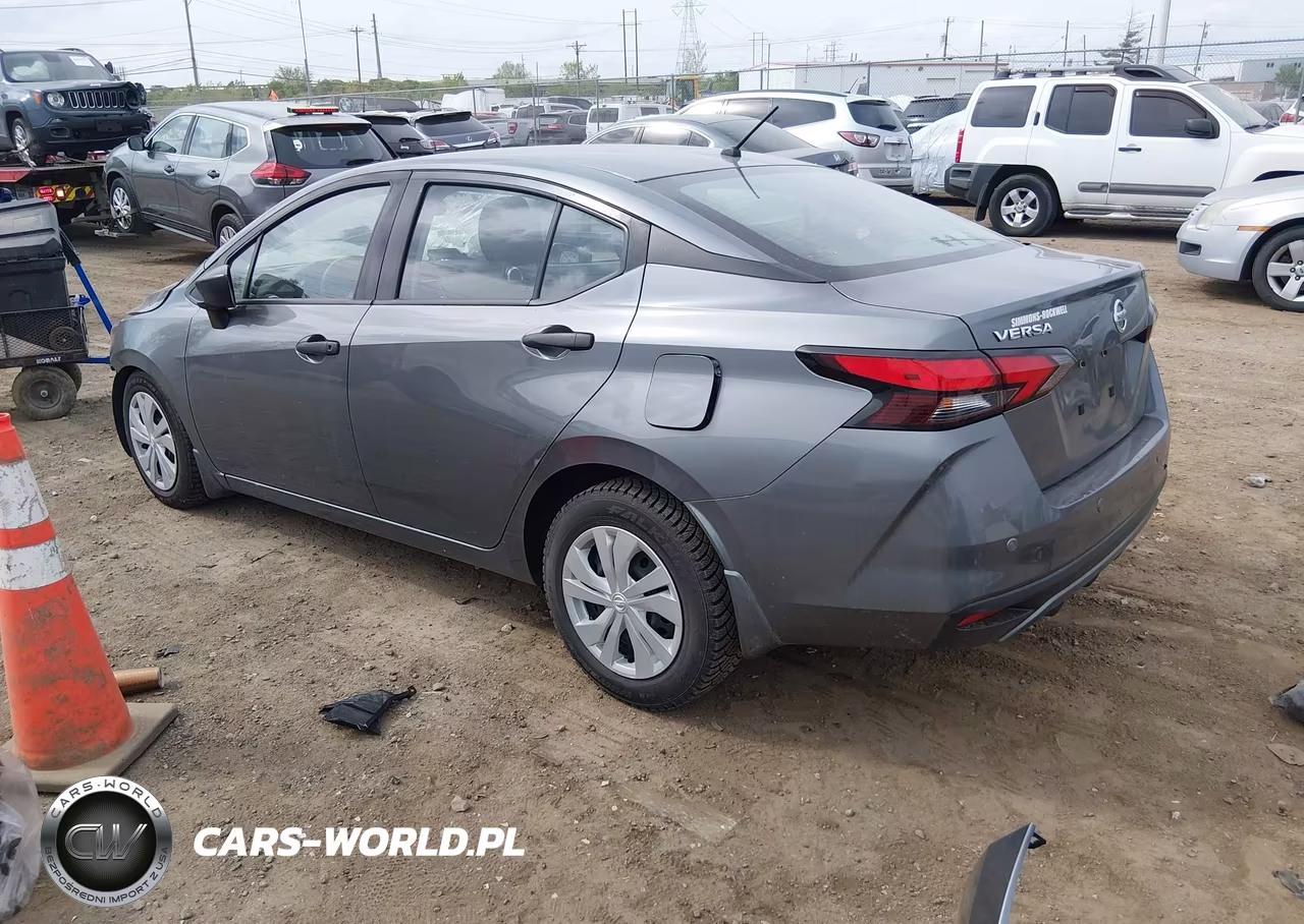 2022 Nissan Versa S VIN:3N1CN8DV1NL847206 - 3