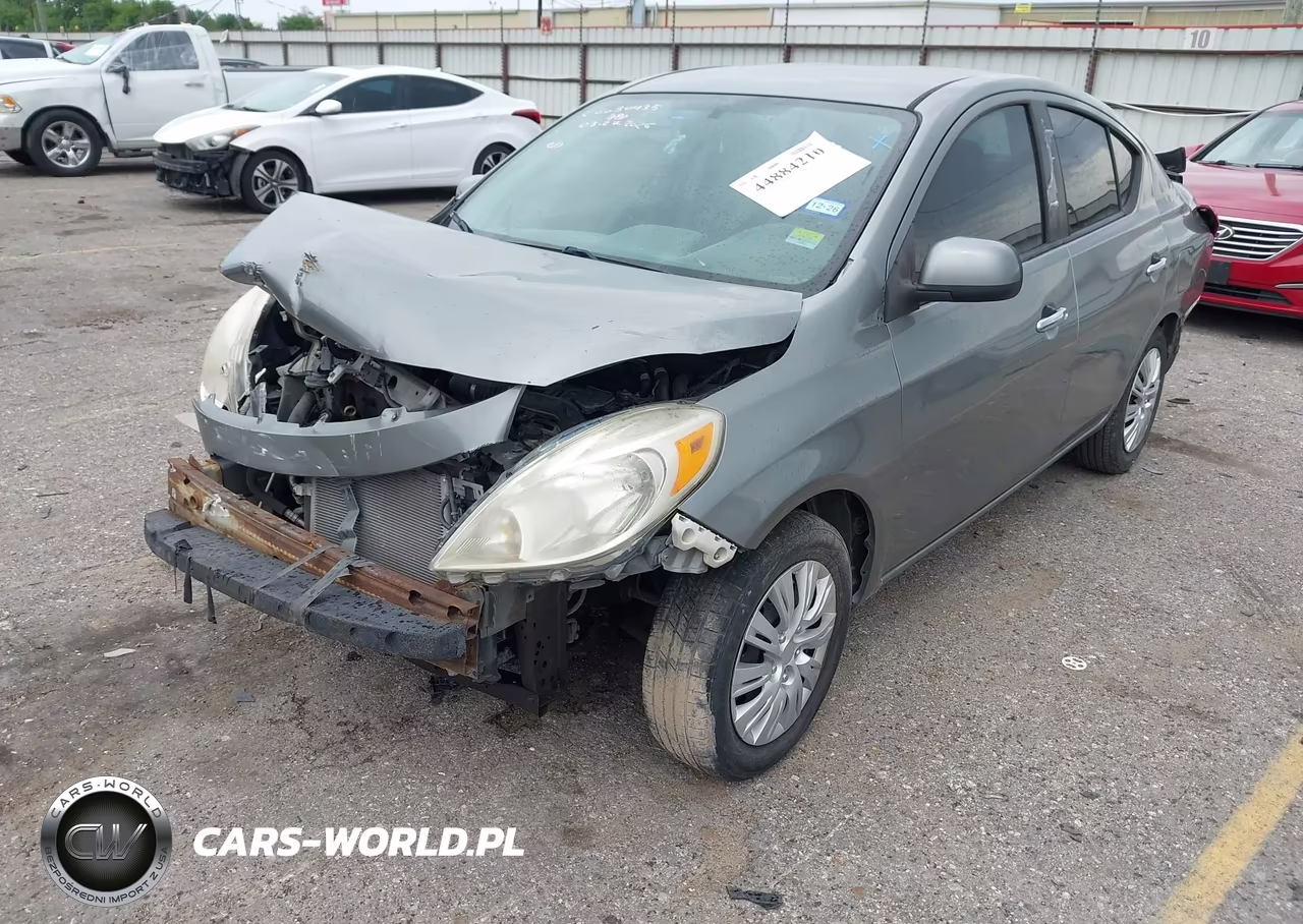 2013 Nissan Versa 1.6 Sv VIN:3N1CN7AP1DL833952 - 2