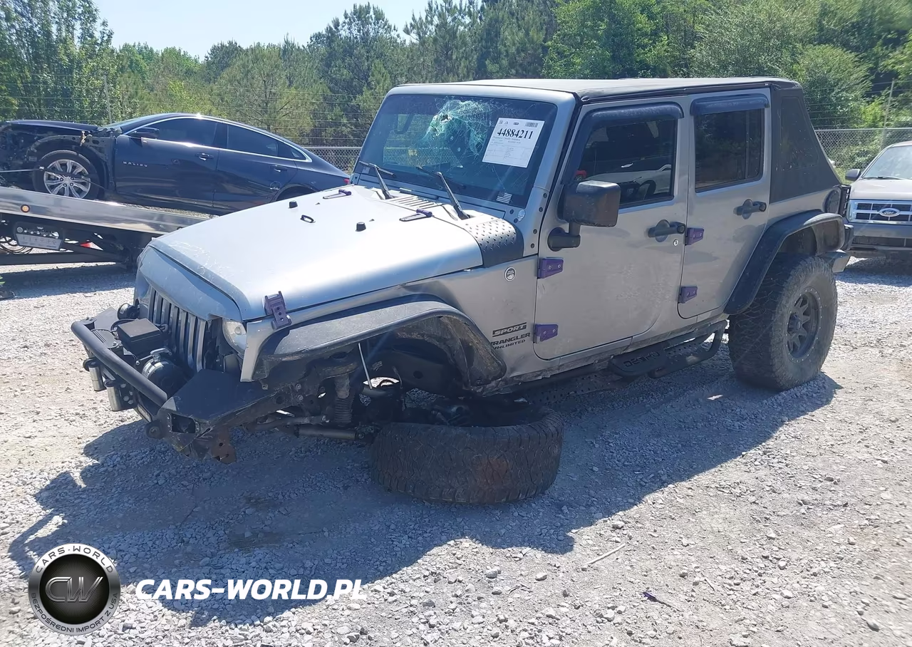 2017 Jeep Wrangler Unlimited Sport 4X4 VIN:1C4BJWDG4HL539425 - 2