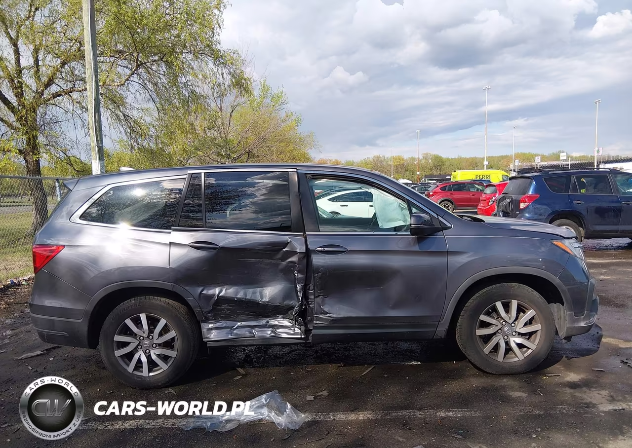 2021 Honda Pilot Awd Ex-L VIN:5FNYF6H59MB012224 - 13