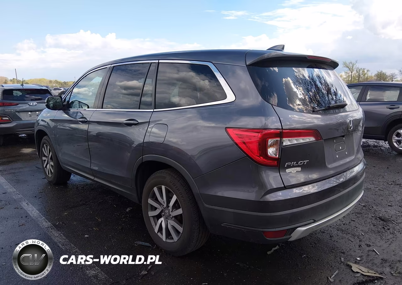 2021 Honda Pilot Awd Ex-L VIN:5FNYF6H59MB012224 - 3