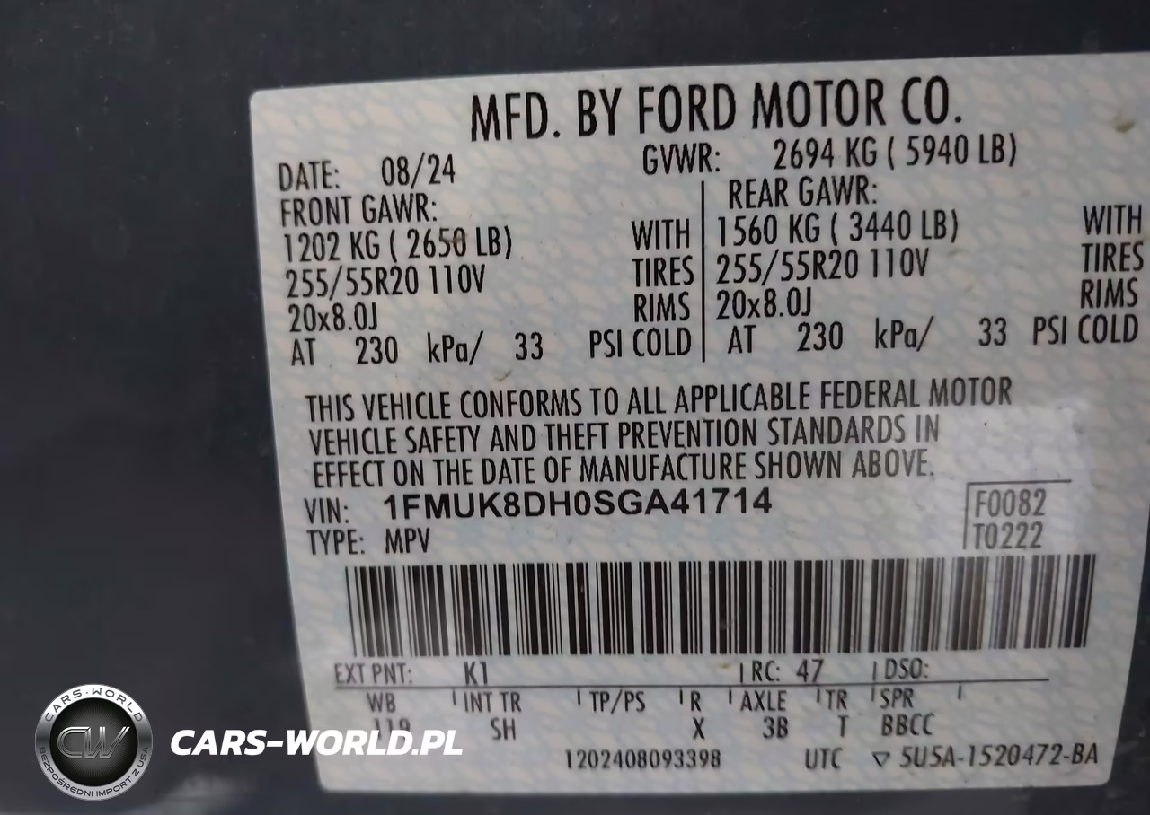 2025 Ford Explorer Active VIN:1FMUK8DH0SGA41714 - 9