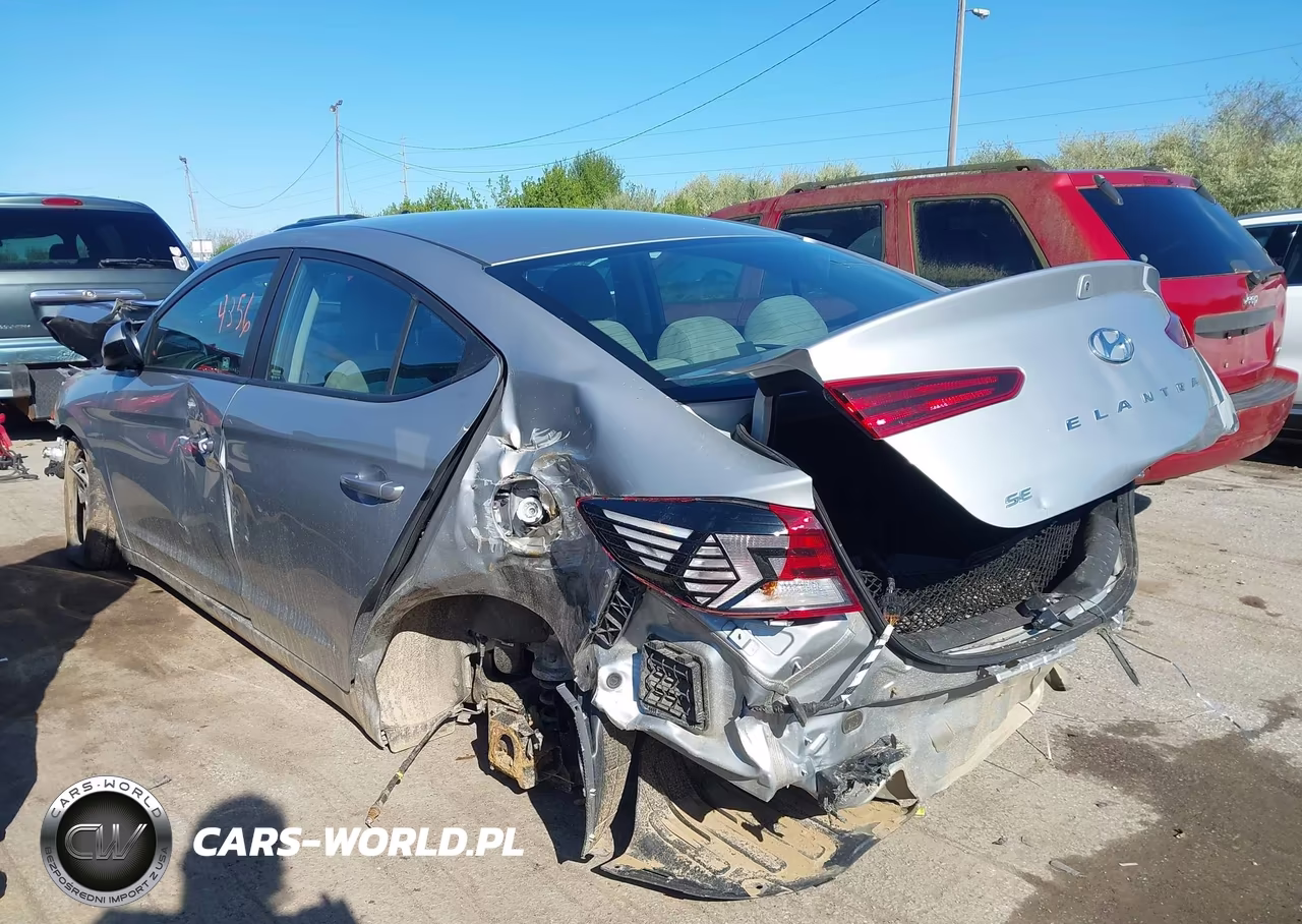 2020 Hyundai Elantra Se VIN:KMHD74LFXLU960858 - 3