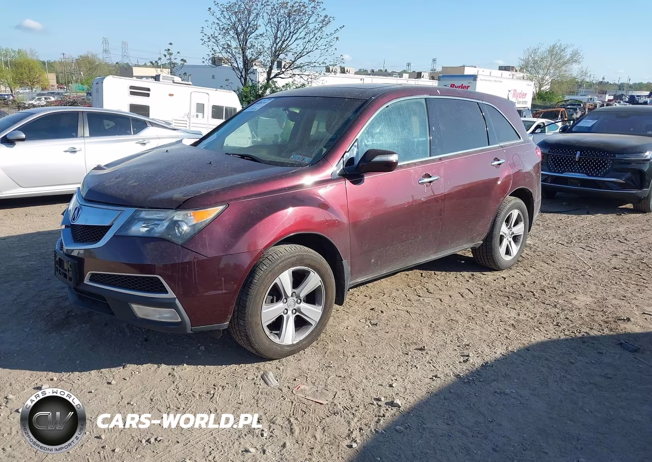 2013 Acura Mdx Technology Package VIN:2HNYD2H39DH516242 - 2
