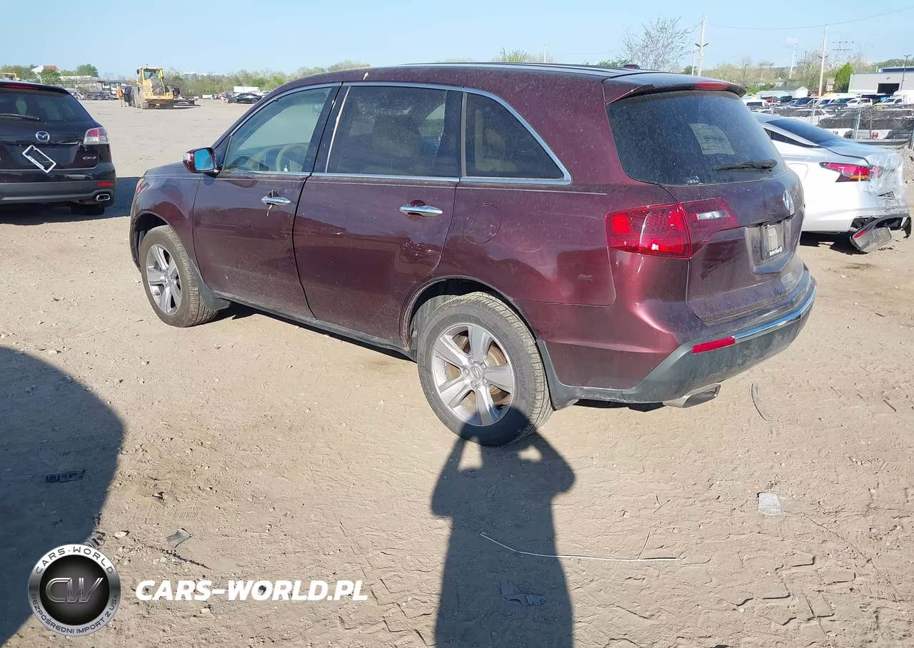 2013 Acura Mdx Technology Package VIN:2HNYD2H39DH516242 - 3