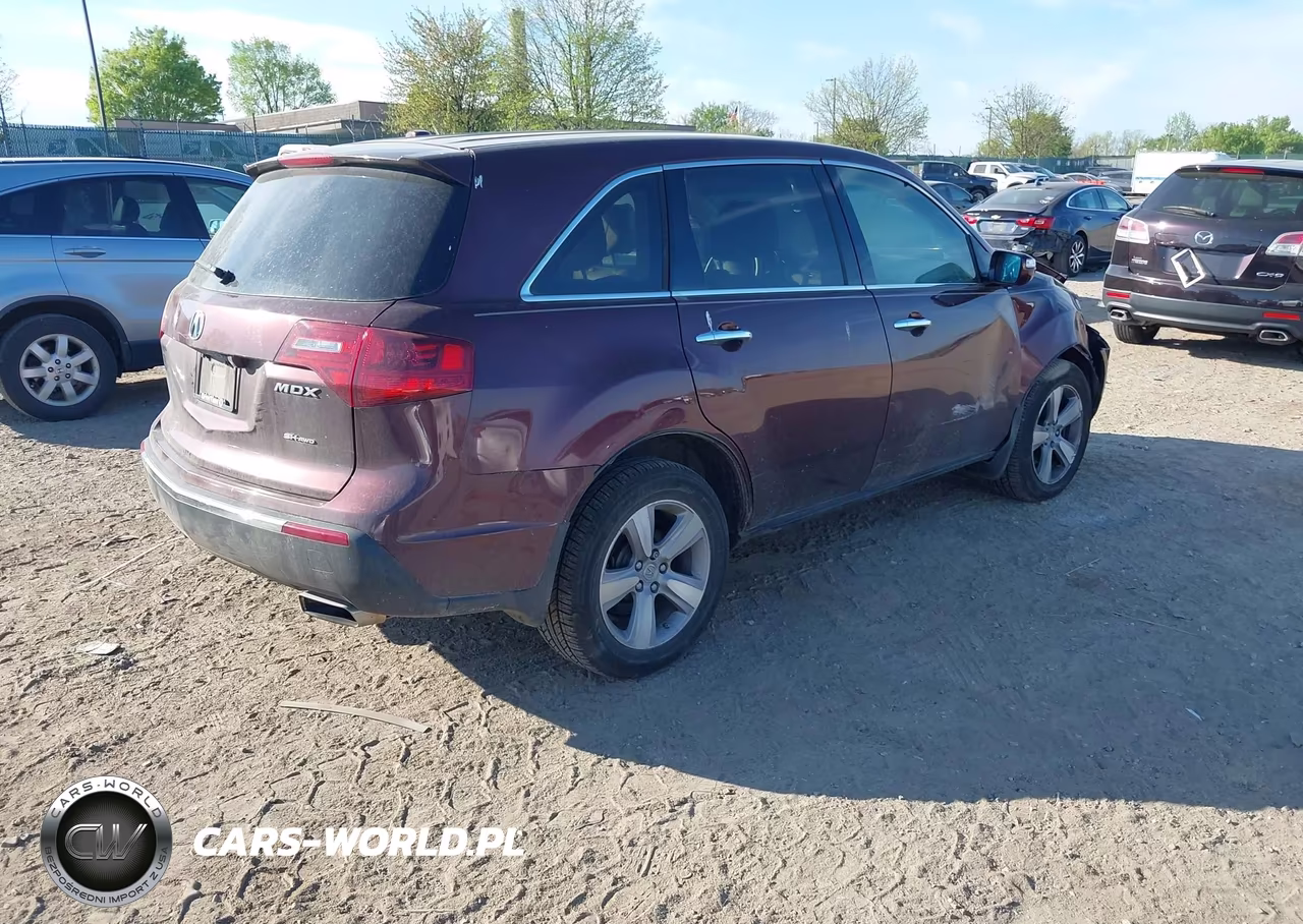2013 Acura Mdx Technology Package VIN:2HNYD2H39DH516242 - 4