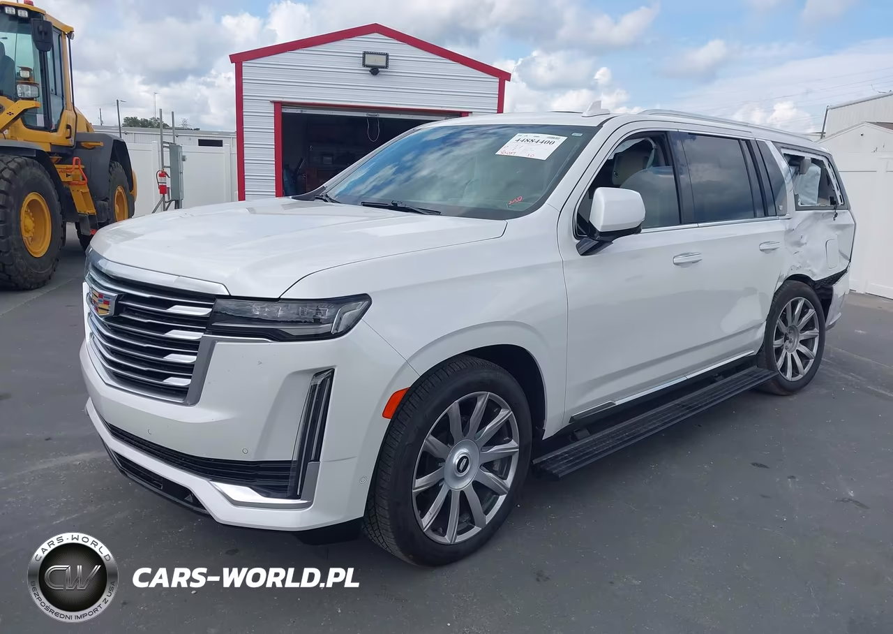 2021 Cadillac Escalade Esv 4Wd Premium Luxury Platinum VIN:1GYS4MKL1MR274766 - 2