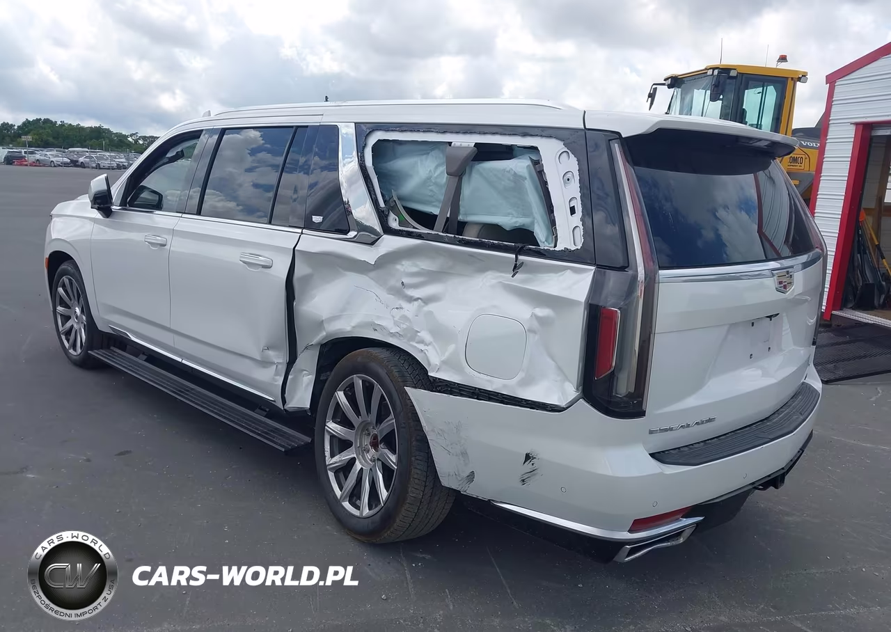 2021 Cadillac Escalade Esv 4Wd Premium Luxury Platinum VIN:1GYS4MKL1MR274766 - 3