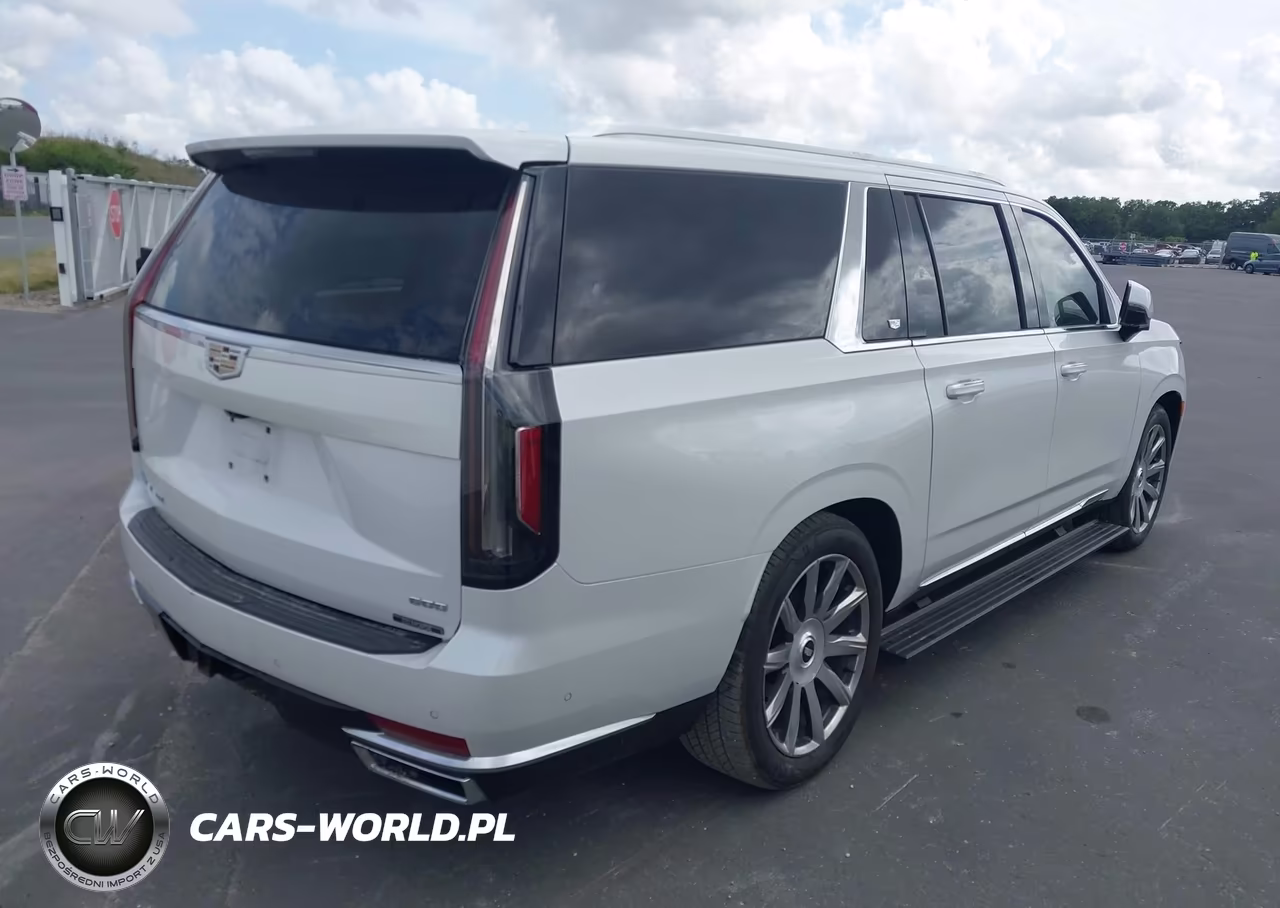 2021 Cadillac Escalade Esv 4Wd Premium Luxury Platinum VIN:1GYS4MKL1MR274766 - 4