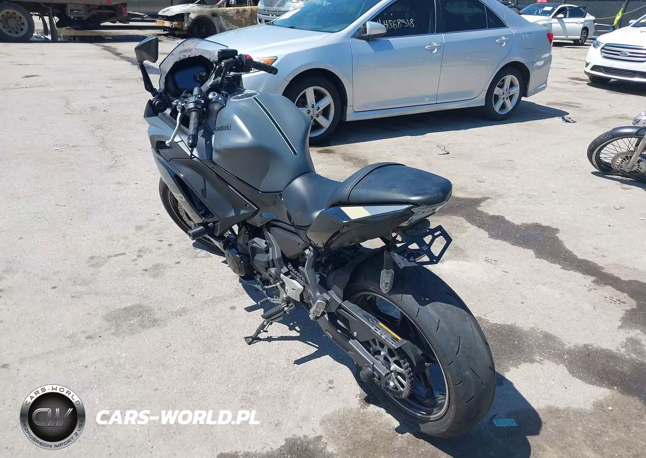 2024 Kawasaki Ex650 R VIN:ML5EXER19RDAD5340 - 3