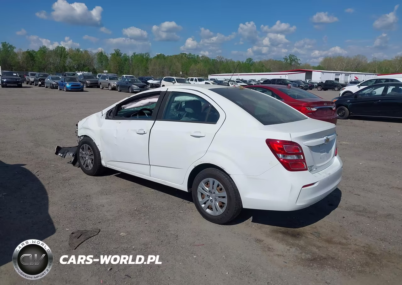 2017 Chevrolet Sonic Ls Auto VIN:1G1JB5SH7H4171372 - 3