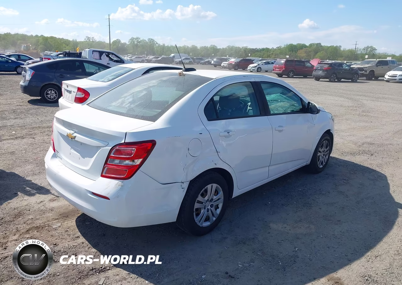 2017 Chevrolet Sonic Ls Auto VIN:1G1JB5SH7H4171372 - 4