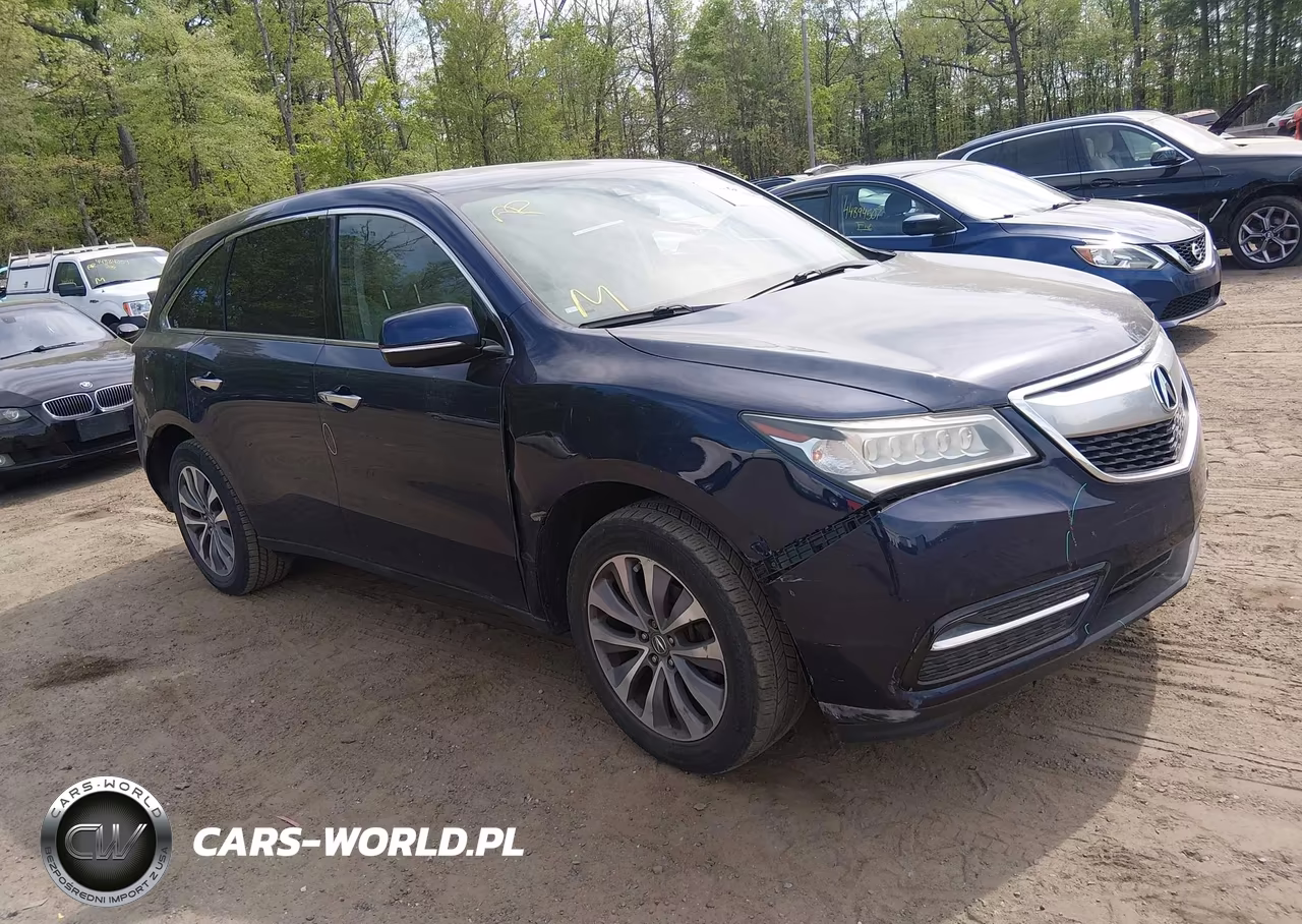 2015 Acura Mdx Technology Package