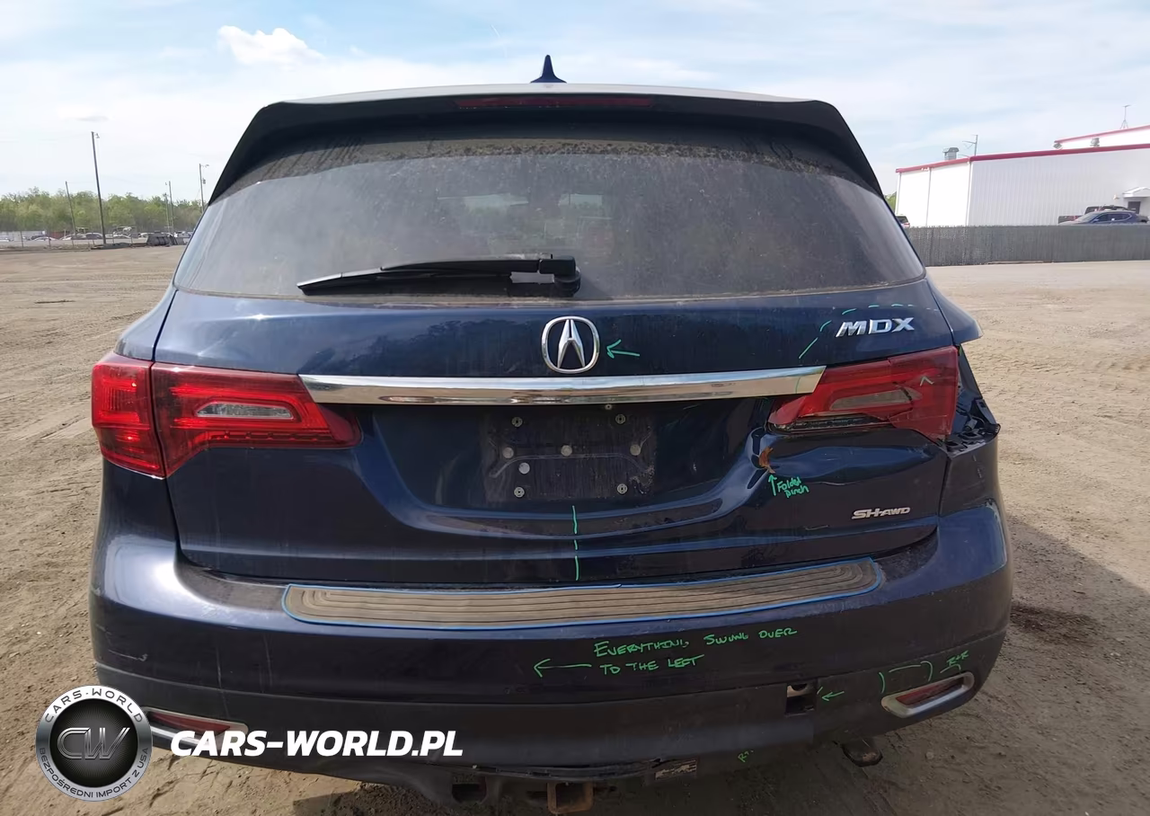 2015 Acura Mdx Technology Package VIN:5FRYD4H43FB025800 - 16