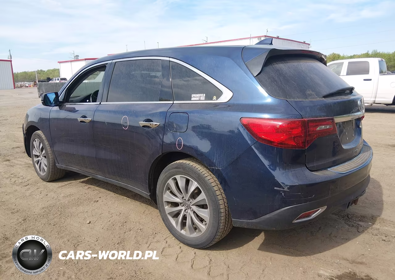 2015 Acura Mdx Technology Package VIN:5FRYD4H43FB025800 - 3