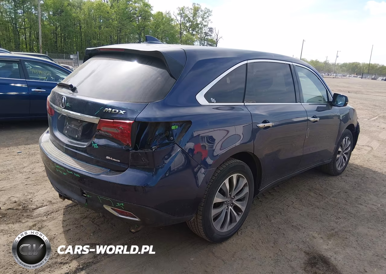 2015 Acura Mdx Technology Package VIN:5FRYD4H43FB025800 - 4