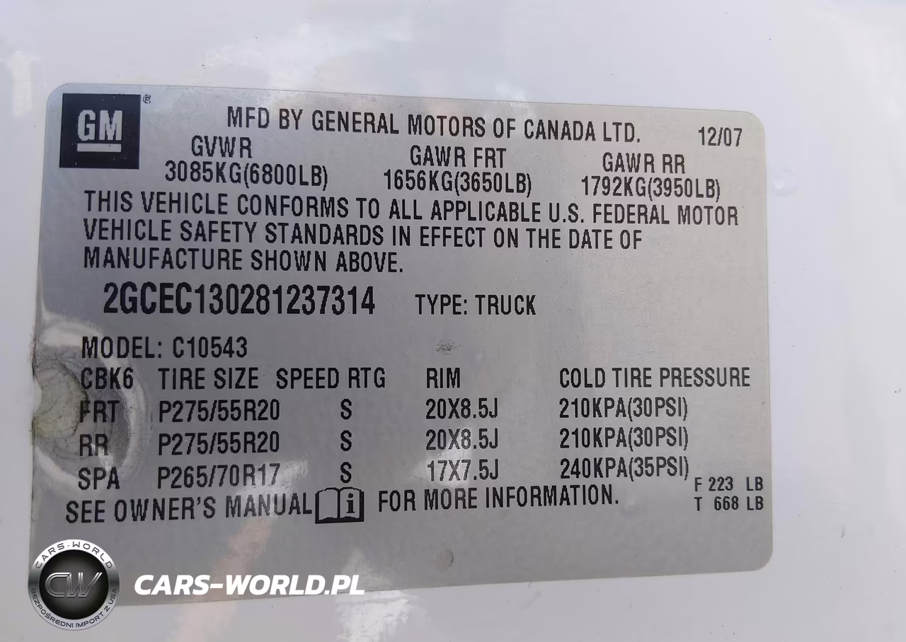 2008 Chevrolet Silverado 1500 Ltz VIN:2GCEC130281237314 - 9