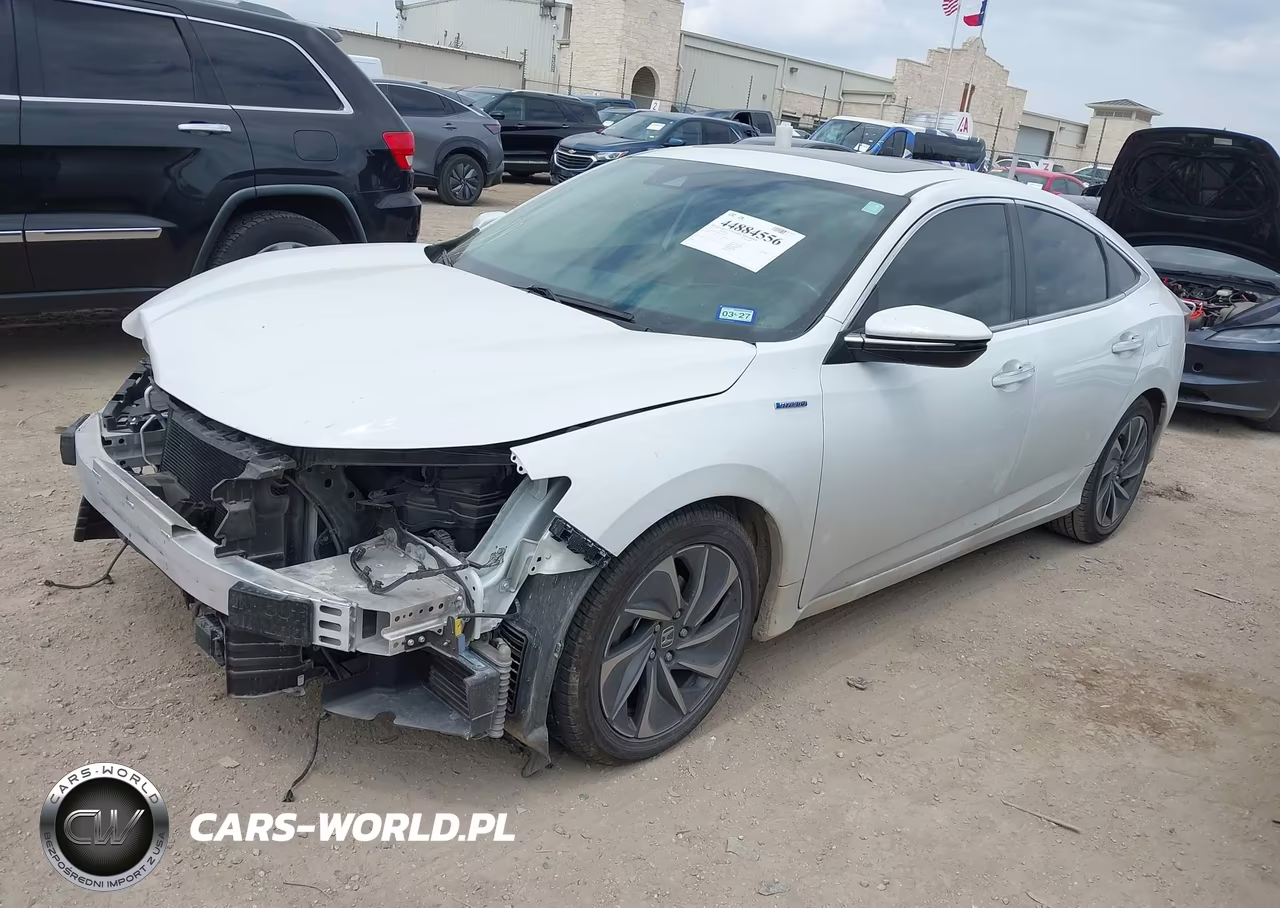 2022 Honda Insight Touring VIN:19XZE4F95NE011497 - 2