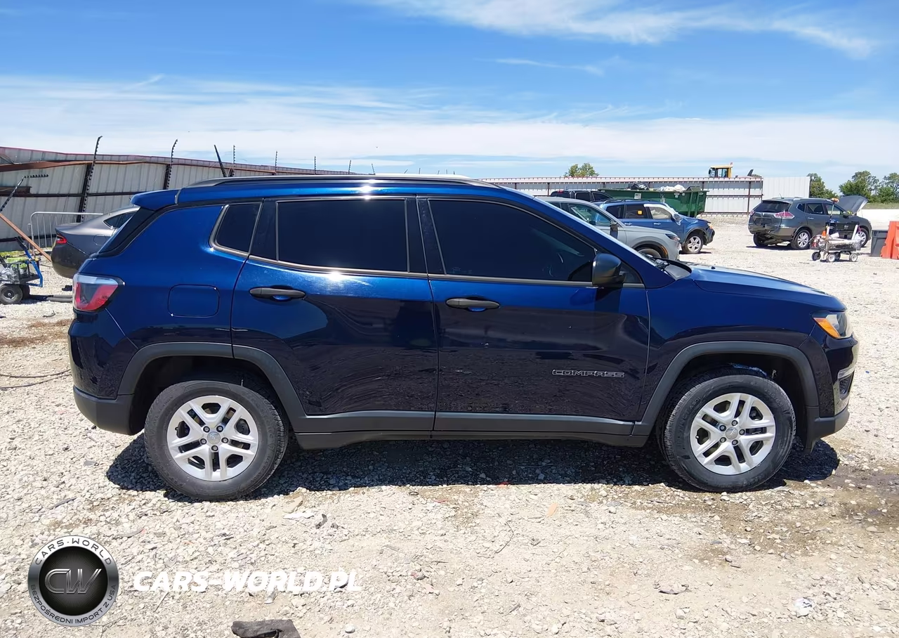 2018 Jeep Compass Sport Fwd VIN:3C4NJCABXJT374401 - 14