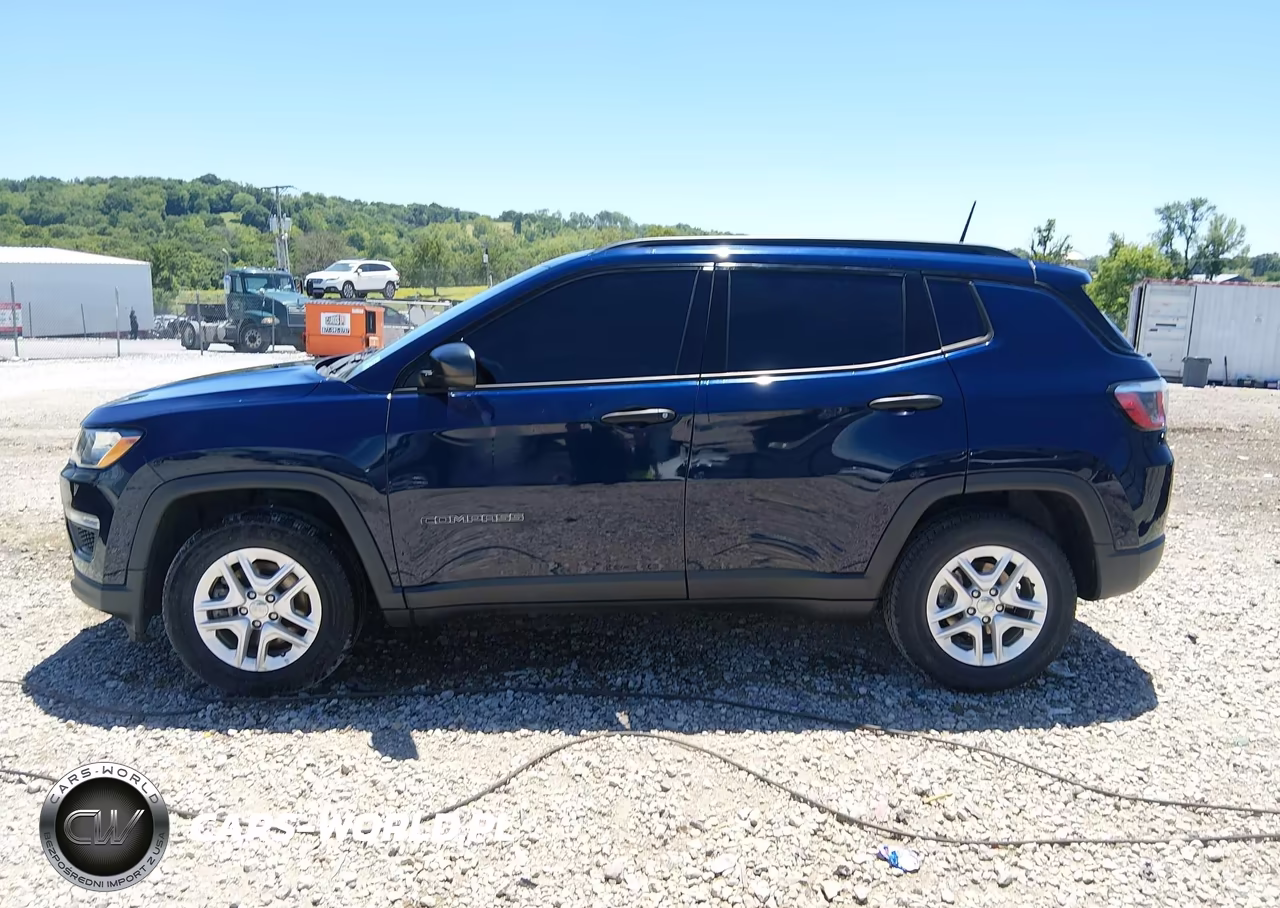 2018 Jeep Compass Sport Fwd VIN:3C4NJCABXJT374401 - 15