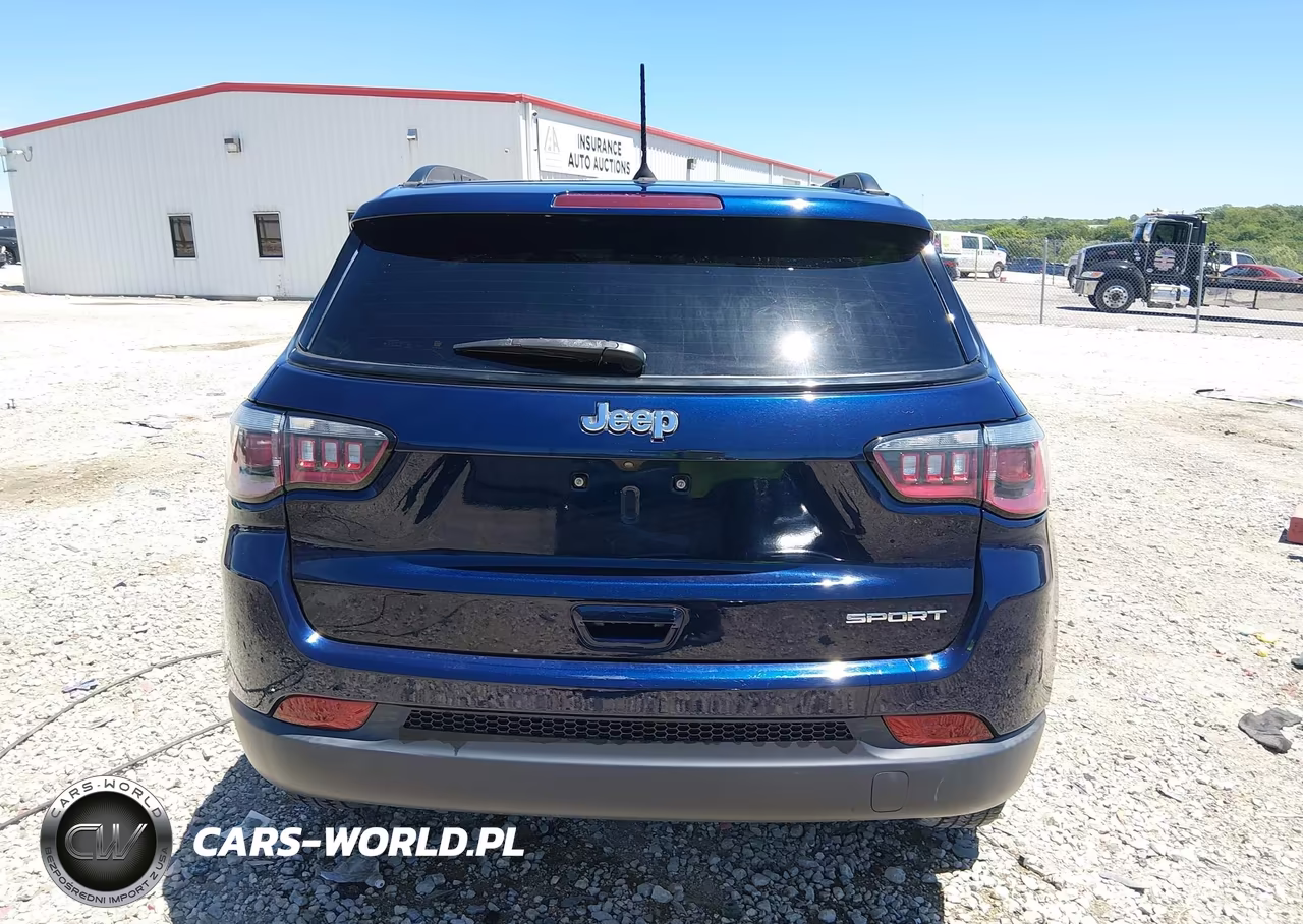 2018 Jeep Compass Sport Fwd VIN:3C4NJCABXJT374401 - 17