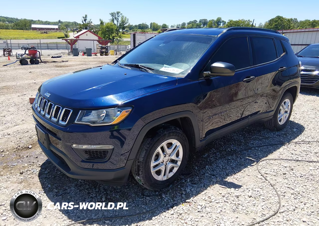 2018 Jeep Compass Sport Fwd VIN:3C4NJCABXJT374401 - 2