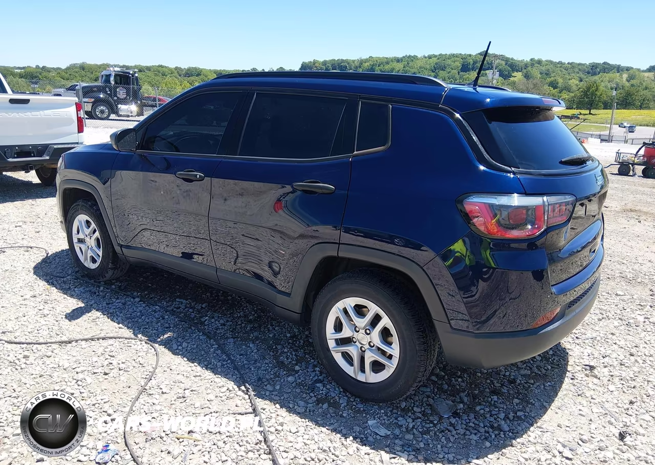 2018 Jeep Compass Sport Fwd VIN:3C4NJCABXJT374401 - 3