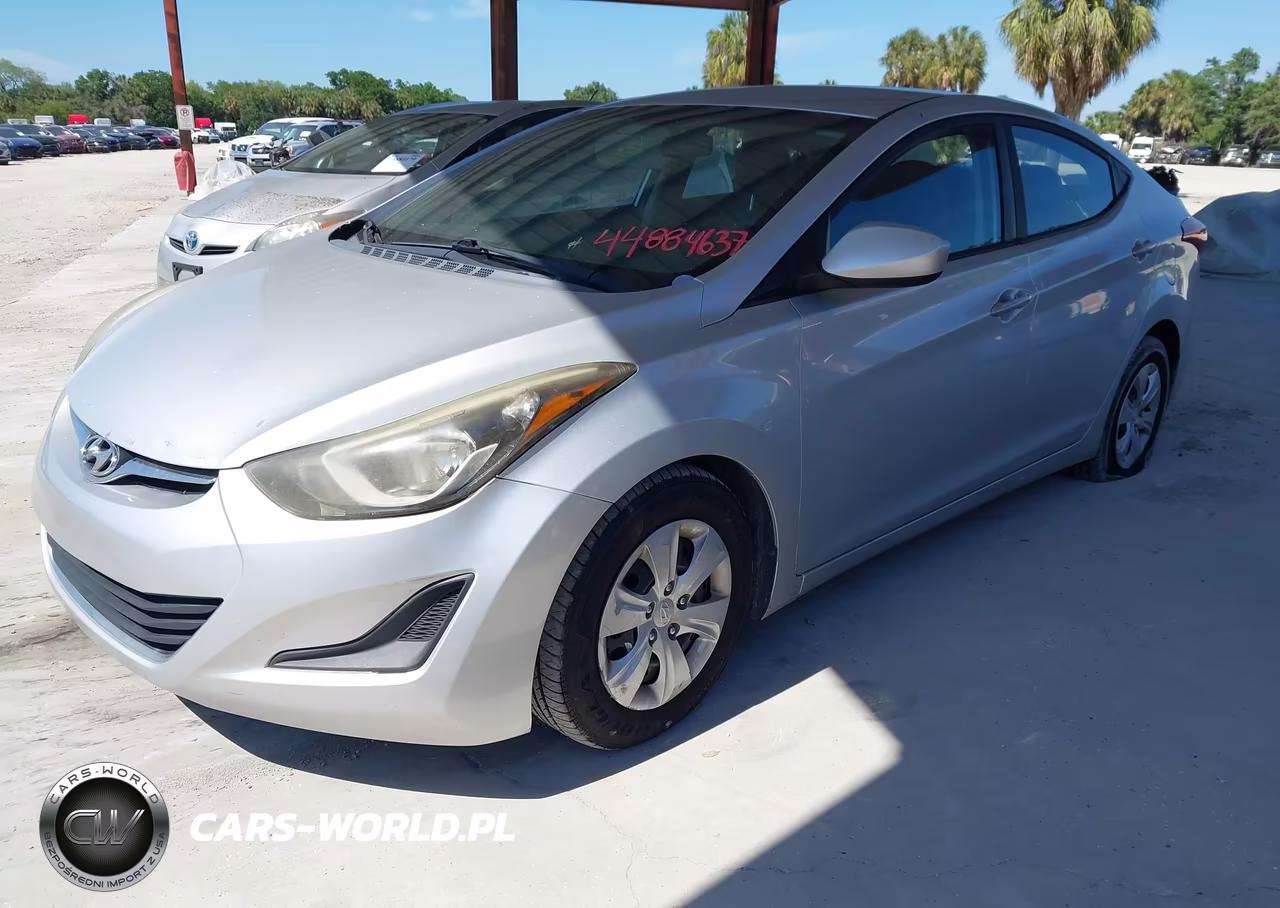 2016 Hyundai Elantra Se VIN:5NPDH4AE0GH753732 - 2
