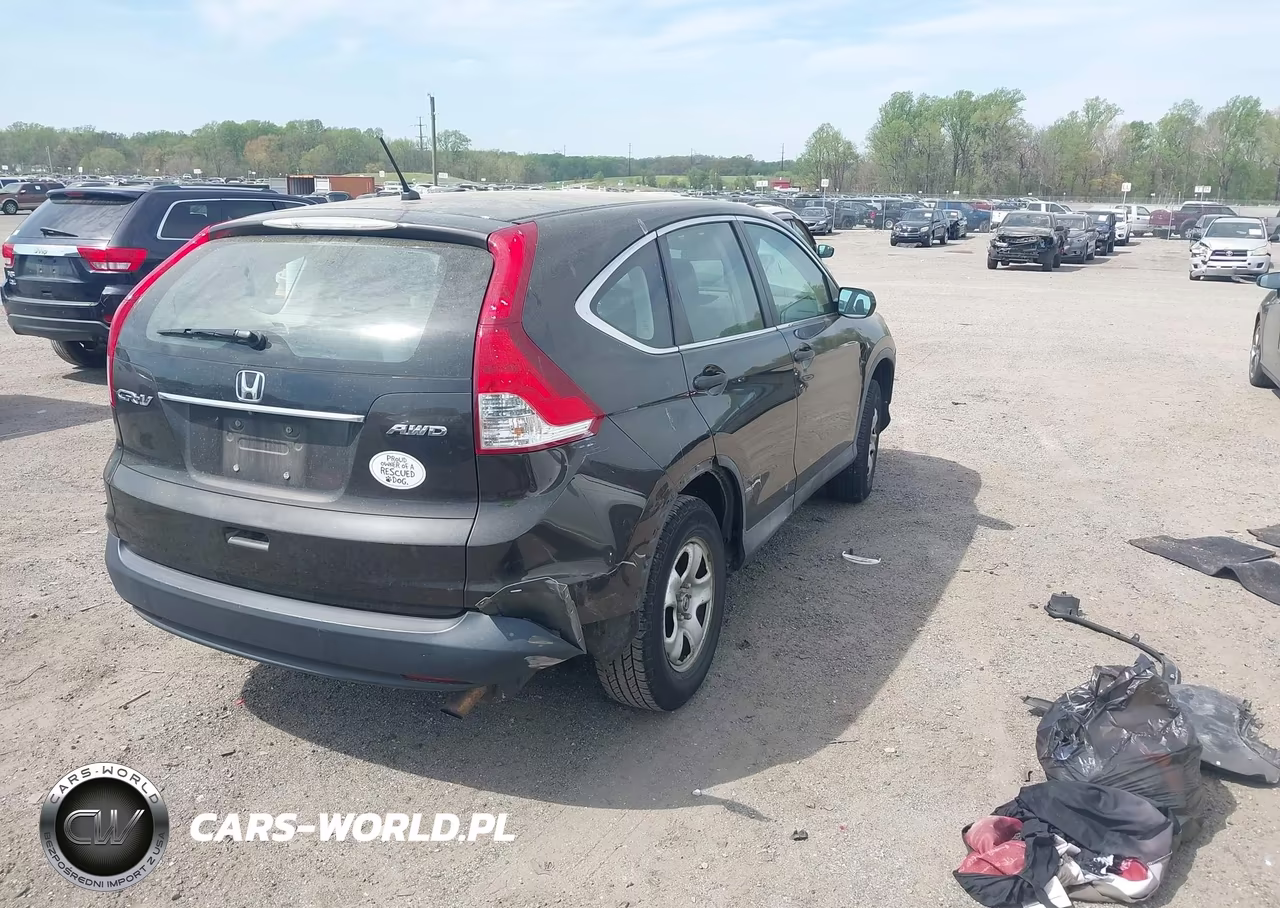 2014 Honda Cr-V Lx VIN:2HKRM4H36EH718440 - 4