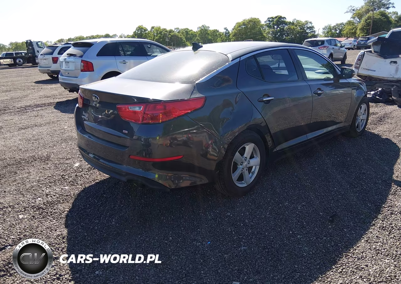 2015 Kia Optima Lx VIN:KNAGM4A75F5627419 - 4
