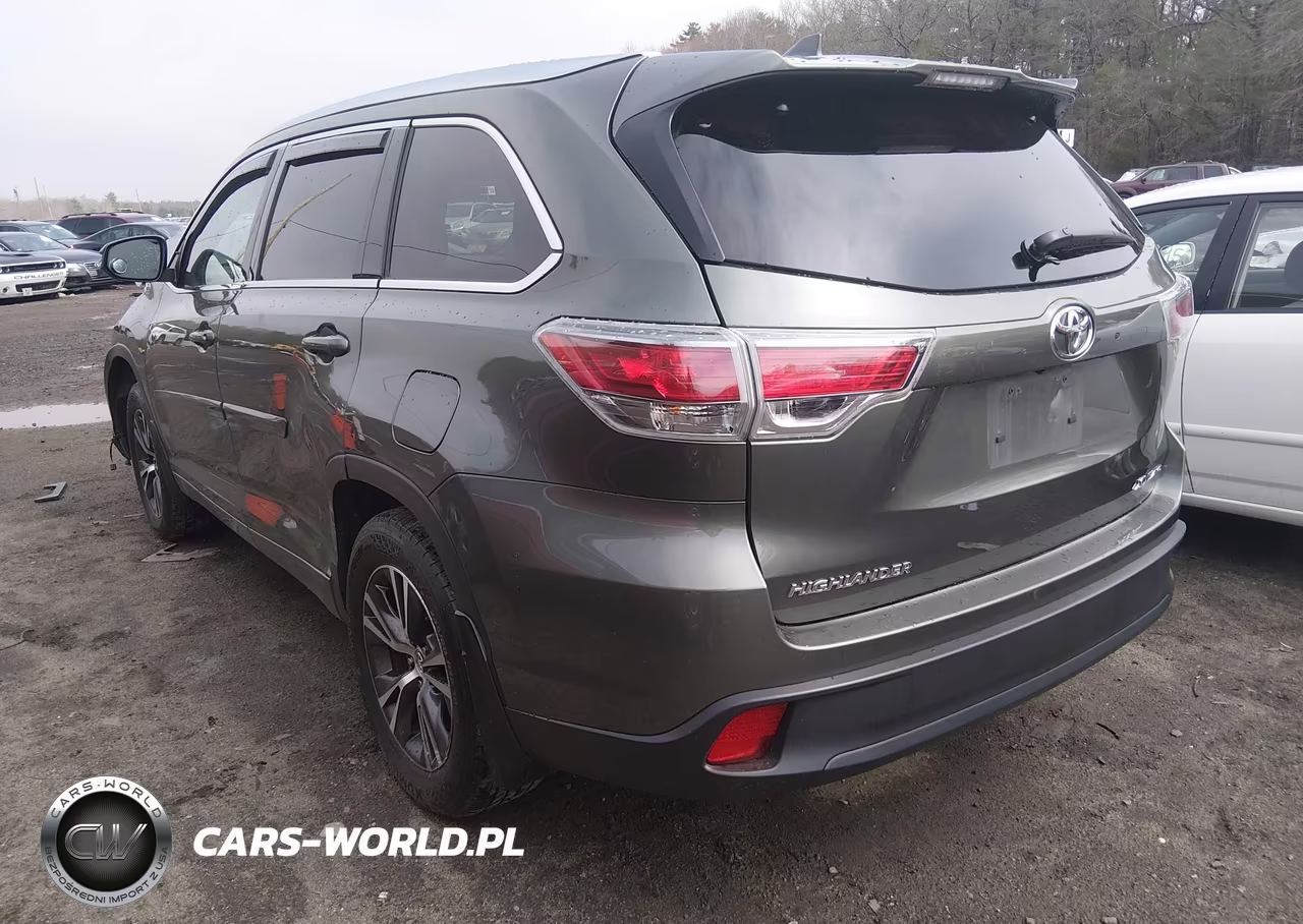 2016 Toyota Highlander Xle V6 VIN:5TDJKRFH0GS257067 - 3