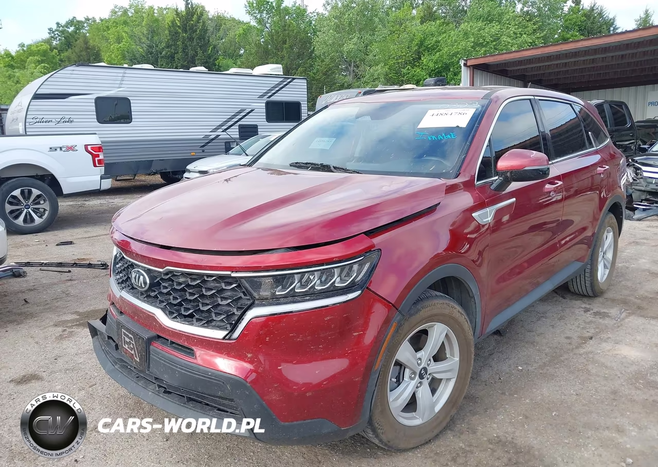 2021 Kia Sorento Lx VIN:5XYRG4LC8MG050323 - 2
