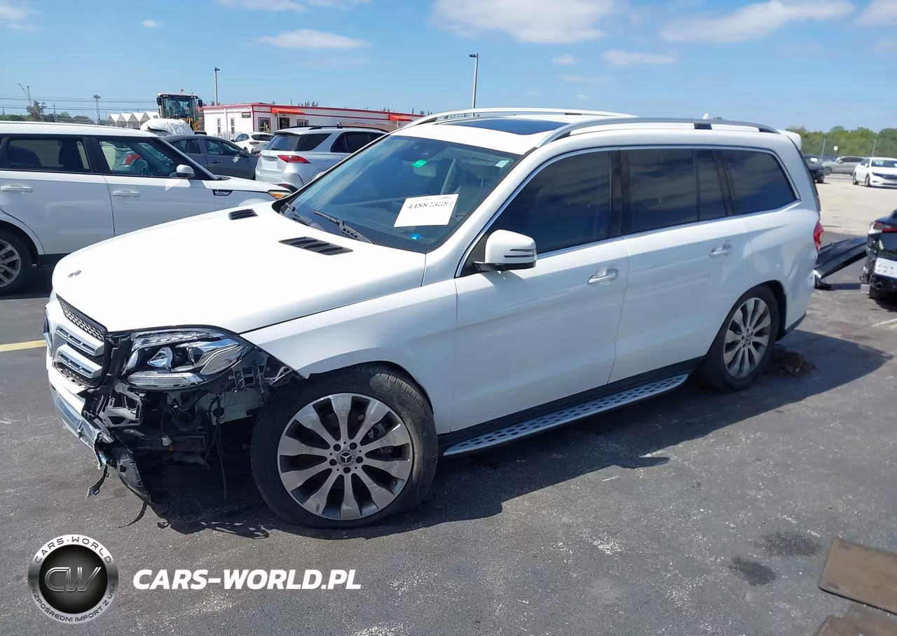 2017 Mercedes-Benz Gls 450 4Matic VIN:4JGDF6EE4HA972581 - 2