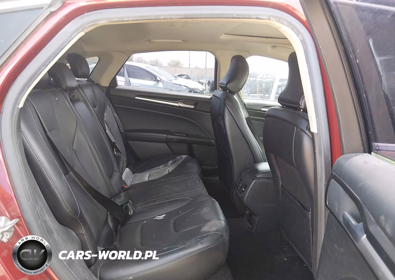2017 Ford Fusion Energi Titanium VIN:3FA6P0SU8HR350418 - 8