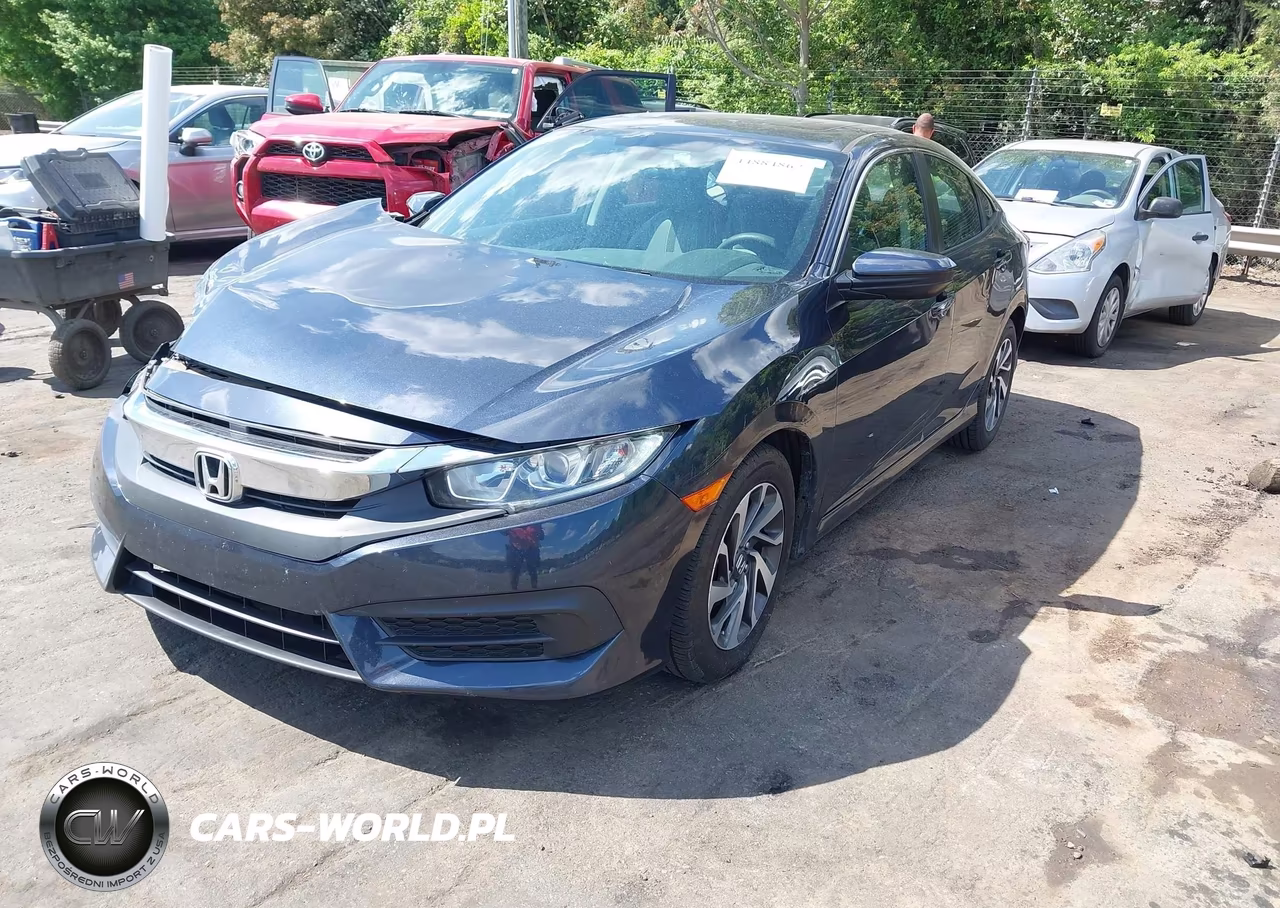 2016 Honda Civic Ex VIN:19XFC2F76GE244187 - 2