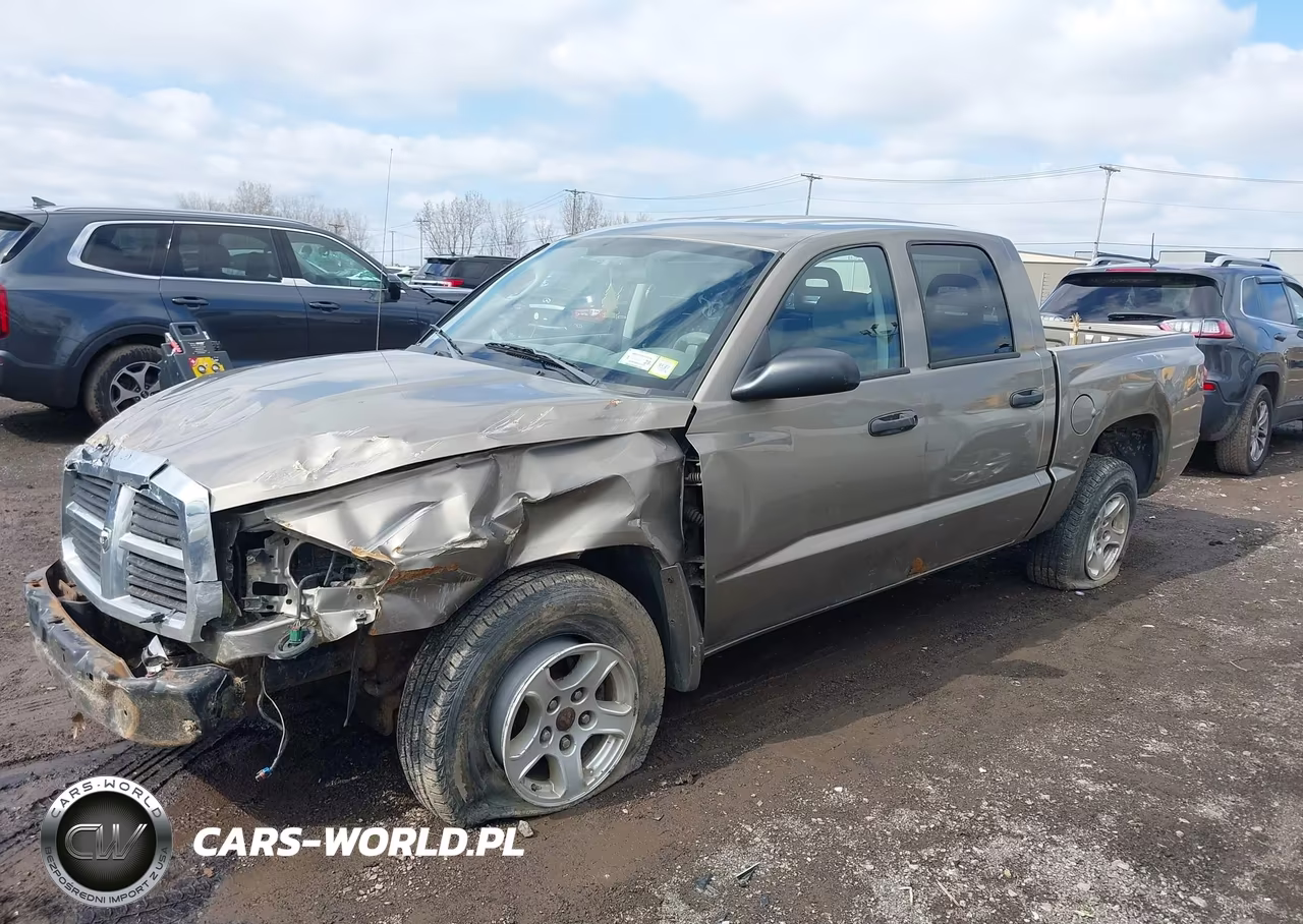 2006 Dodge Dakota Slt VIN:1D7HE48K86S637674 - 2